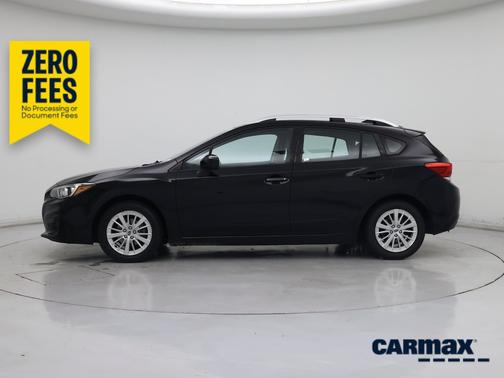Black 2017 Subaru Impreza 2.0I Premium