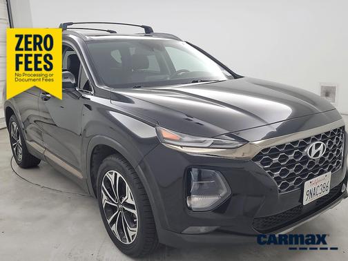 Black 2020 Hyundai SANTA FE Limited