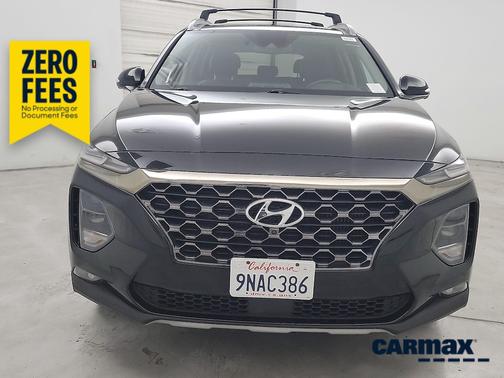 Black 2020 Hyundai SANTA FE Limited