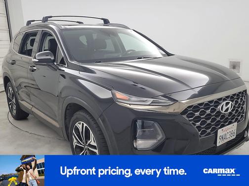 Black 2020 Hyundai SANTA FE Limited