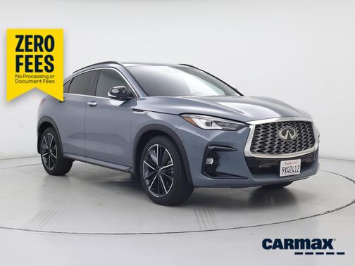 Gray 2023 INFINITI QX55 Luxe