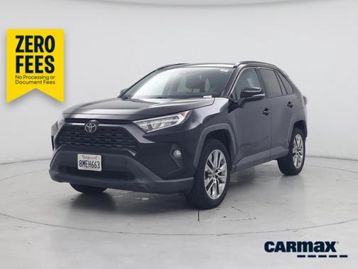 Black 2019 Toyota RAV4 XLE Premium