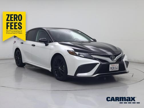 White 2024 Toyota Camry XSE