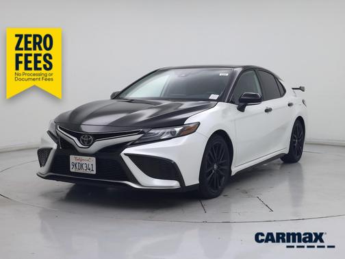White 2024 Toyota Camry XSE