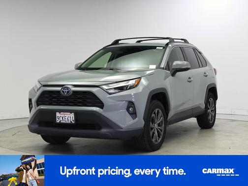 Gray 2022 Toyota RAV4 Hybrid XLE Premium