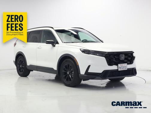 White 2023 Honda CR-V Hybrid Sport