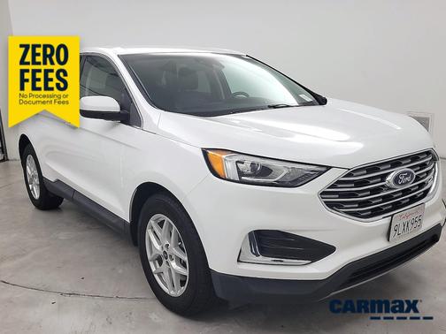 White 2022 Ford Edge SEL