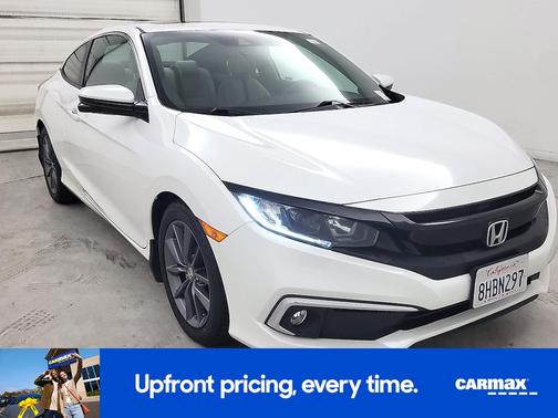 White 2019 Honda Civic EX