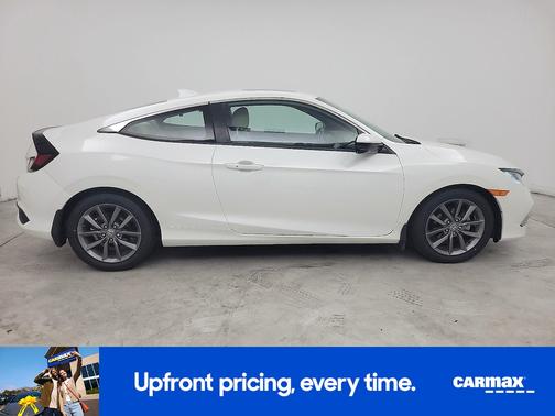 White 2019 Honda Civic EX