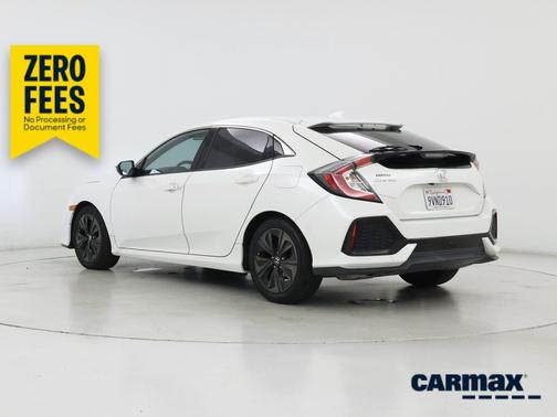 White 2019 Honda Civic EX