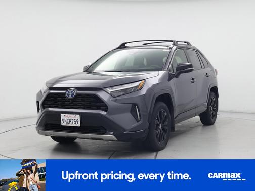Gray 2023 Toyota RAV4 Hybrid XSE