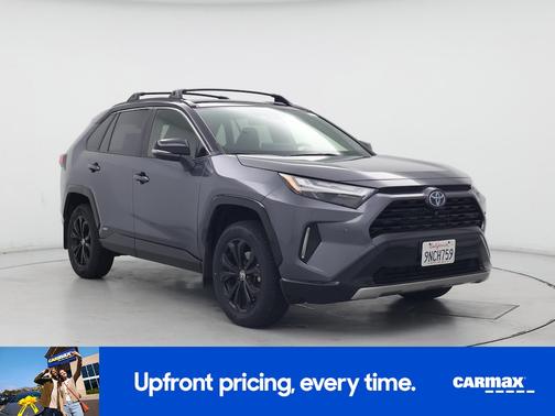 Gray 2023 Toyota RAV4 Hybrid XSE