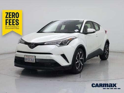 White 2019 Toyota C-HR XLE