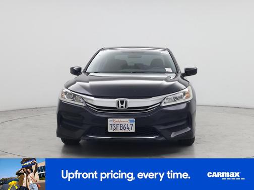 Black 2016 Honda Accord LX