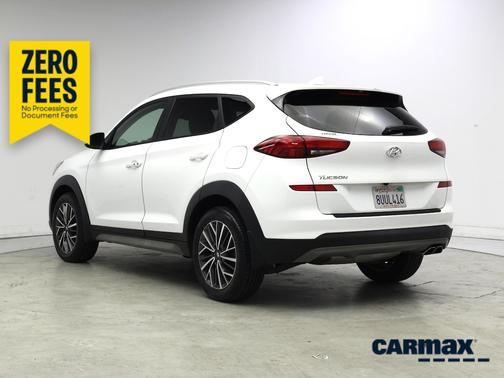 White 2020 Hyundai TUCSON SEL