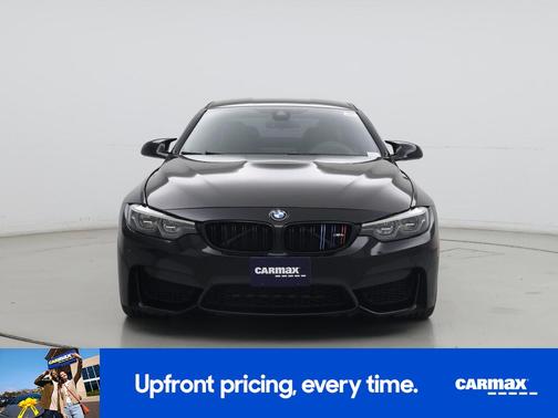 Black 2018 BMW M4