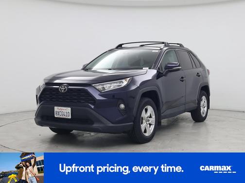Blue 2021 Toyota RAV4 XLE