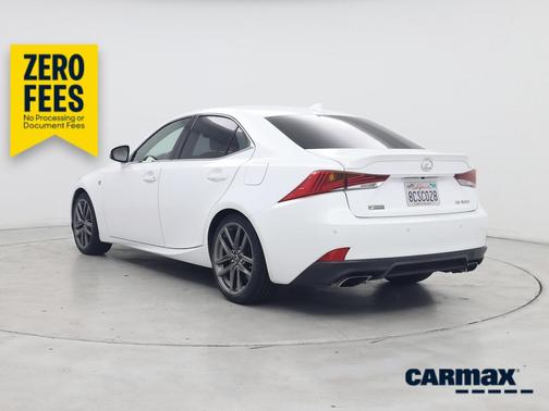 White 2018 Lexus IS 300 F-Sport