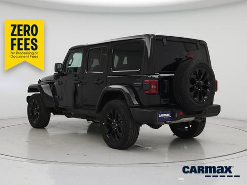 Black 2025 Jeep Wrangler 4xe Sahara