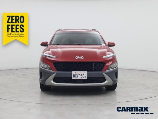 Red 2022 Hyundai KONA Limited