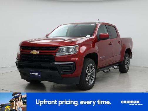 Red 2021 Chevrolet Colorado Work Truck