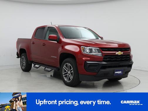 Red 2021 Chevrolet Colorado Work Truck