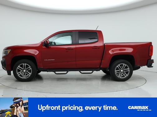 Red 2021 Chevrolet Colorado Work Truck