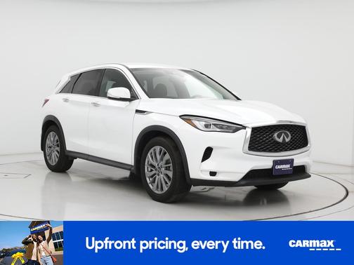 White 2023 INFINITI QX50 Pure