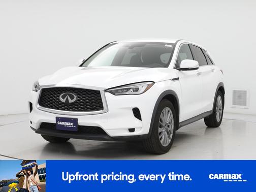 White 2023 INFINITI QX50 Pure