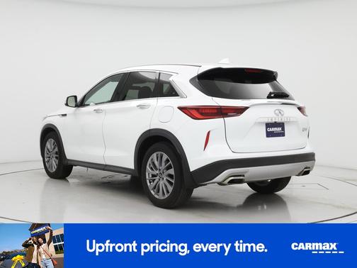 White 2023 INFINITI QX50 Pure