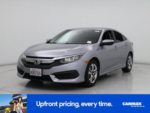 Silver 2018 Honda Civic LX