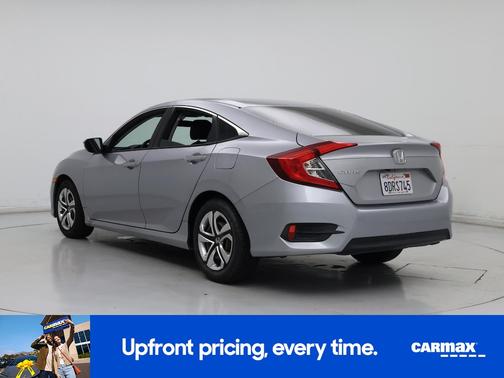 Silver 2018 Honda Civic LX