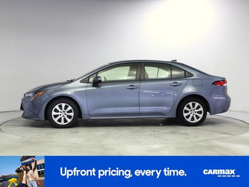 Blue 2021 Toyota Corolla LE