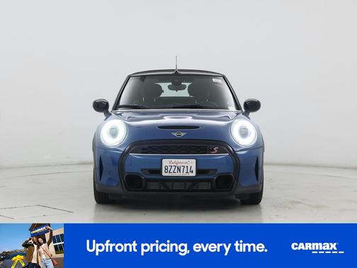 Blue 2022 MINI Convertible S