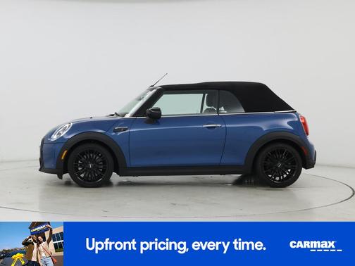 Blue 2022 MINI Convertible S