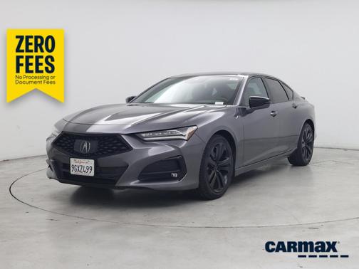 Gray 2023 Acura TLX SH-AWD A-Spec