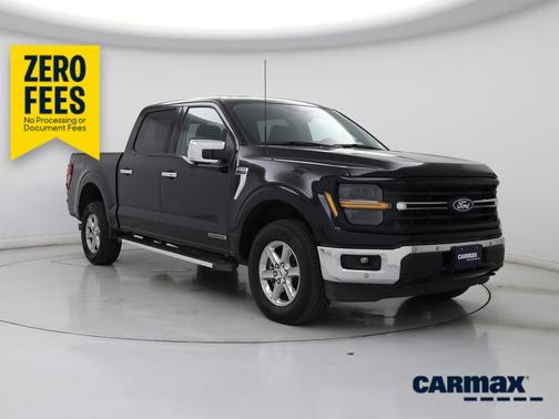 Black 2024 Ford F-150 XLT