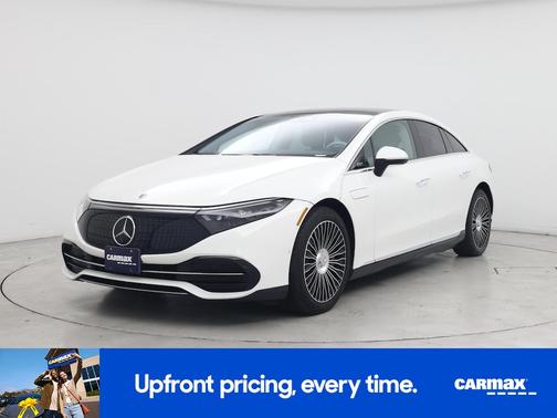 White 2022 Mercedes-Benz EQS 450+