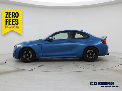 Blue 2021 BMW M2 Competition