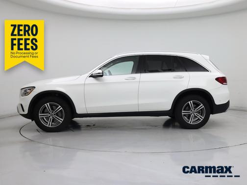 White 2021 Mercedes-Benz GLC 300