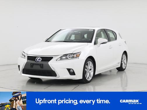 White 2017 Lexus CT 200h