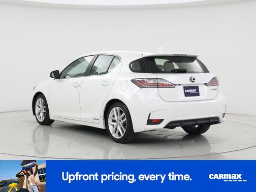 White 2017 Lexus CT 200h
