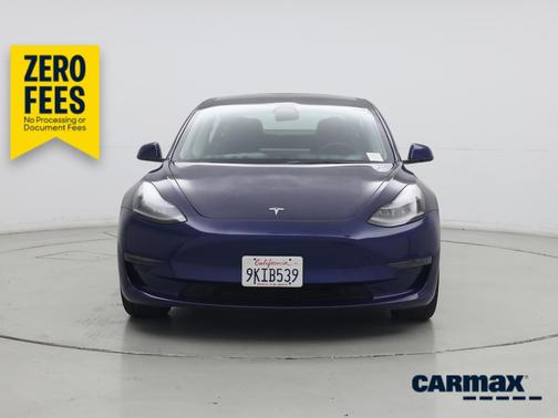 Blue 2023 Tesla Model 3