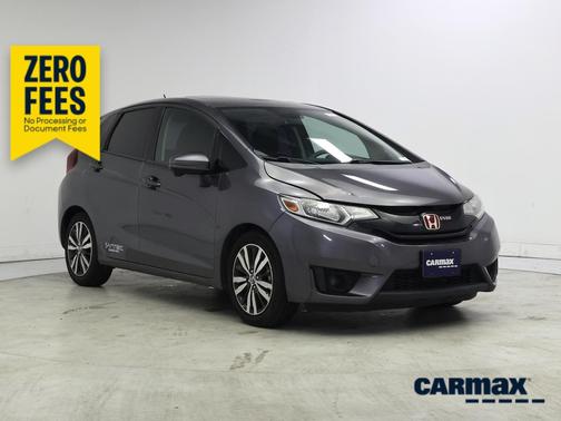Black 2015 Honda Fit EX