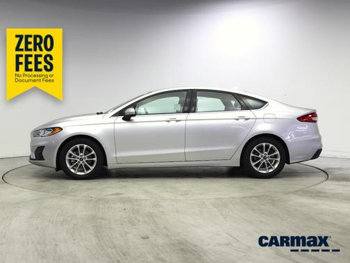 Silver 2019 Ford Fusion SE