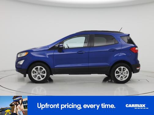Blue 2020 Ford EcoSport SE