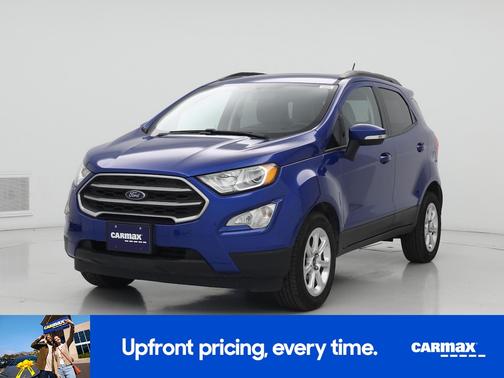 Blue 2020 Ford EcoSport SE