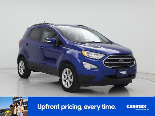 Blue 2020 Ford EcoSport SE