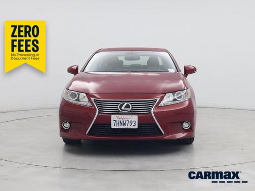 Red 2015 Lexus ES 350