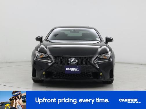 Black 2017 Lexus RC 350 F-Sport